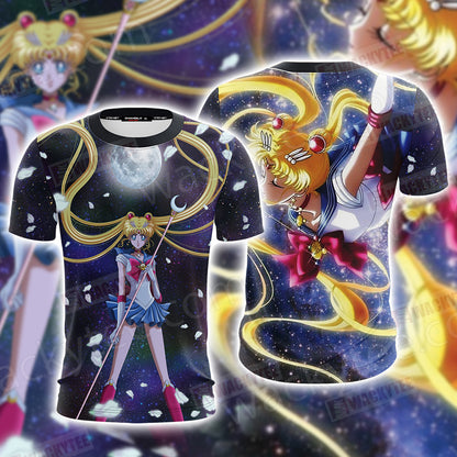 Sailor Moon Unisex 3D T-shirt T-shirt