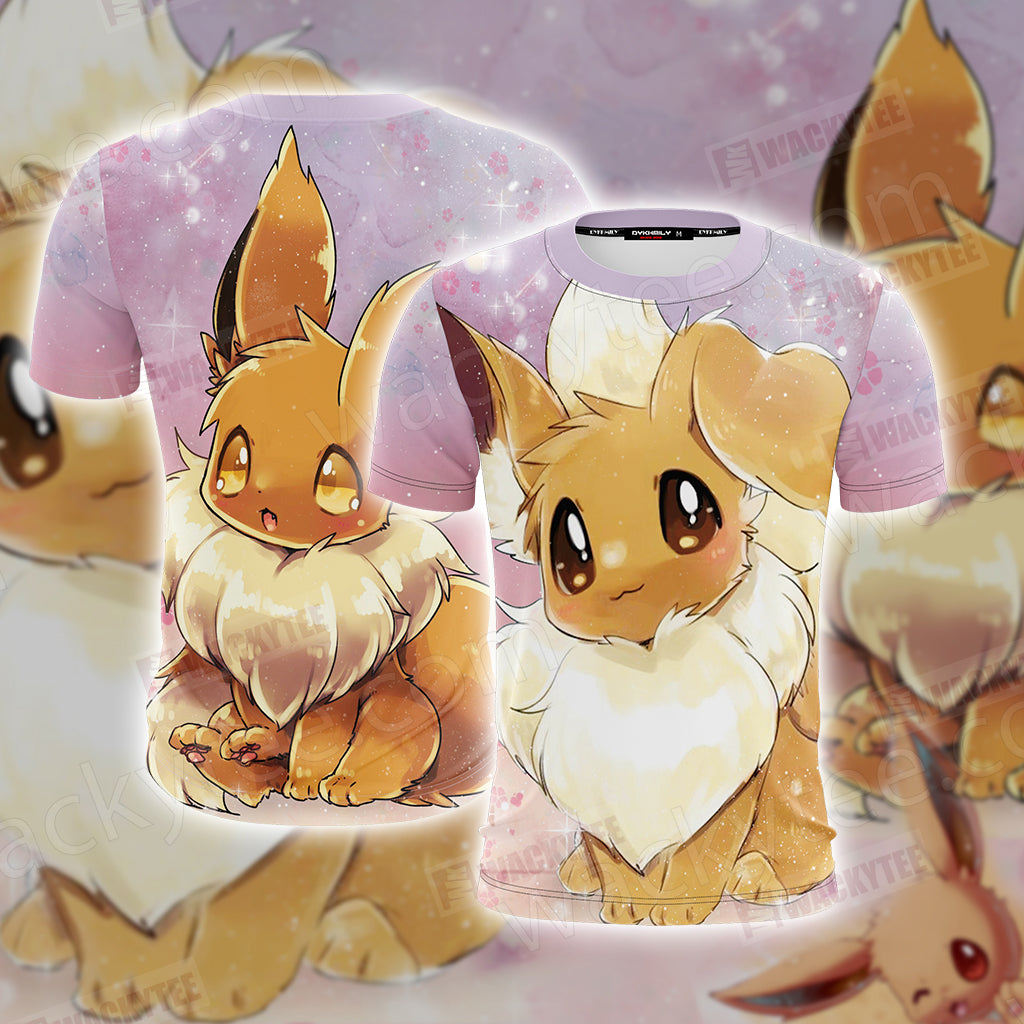 Pokemon Eevee 3D T-shirt T-shirt