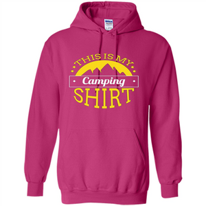 This Is My Camping T-Shirt  For Hiking And Exploring