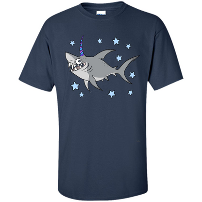 Unishark T-shirt Unicorn + Shark Navy