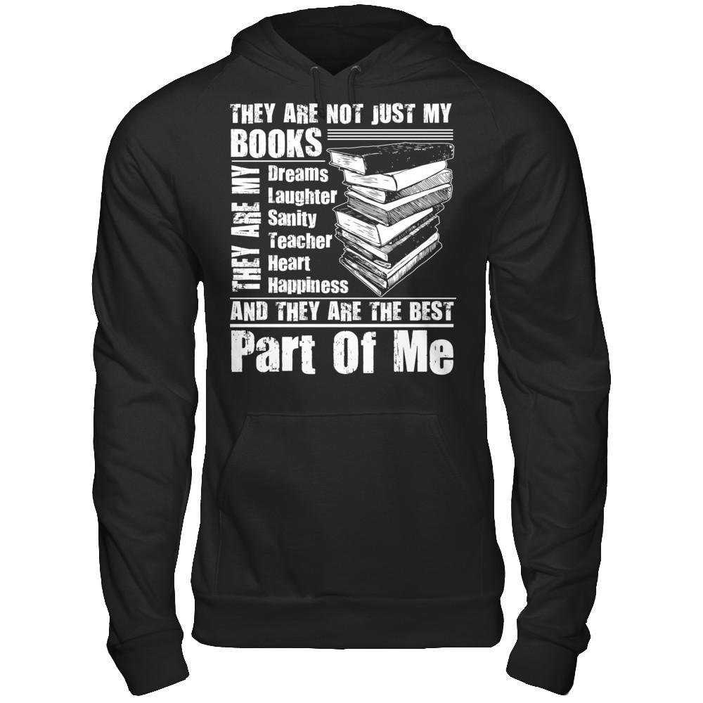 They Are Not Just My Books, They Are My Dreams Gildan - Pullover Hoodie Black
