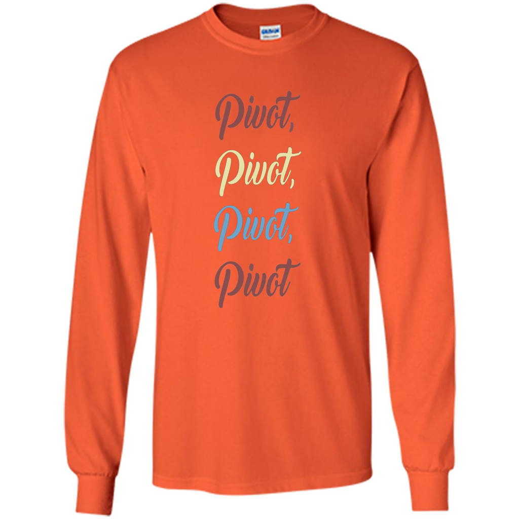 Pivot T-Shirt Shut Up T-shirt Orange