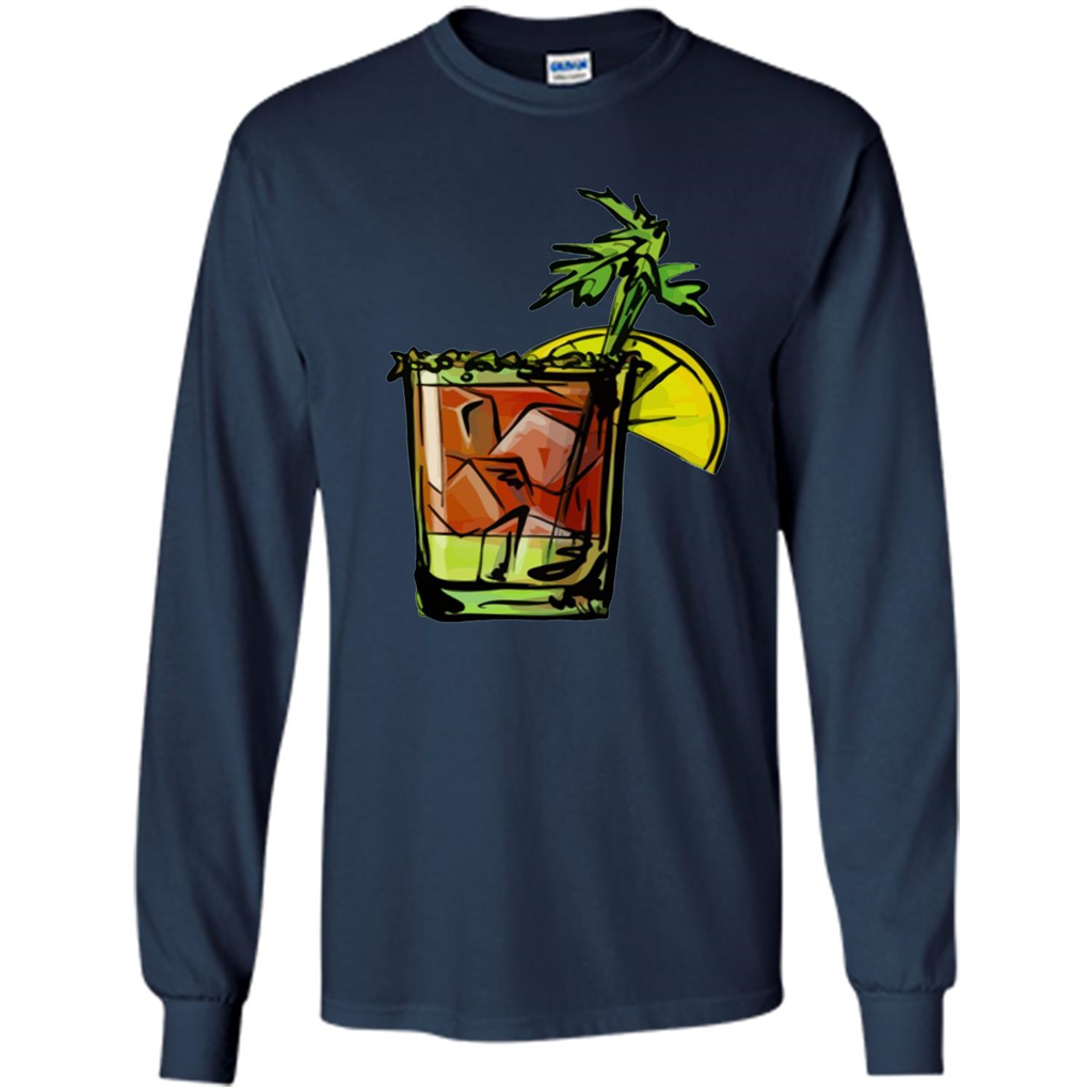 Bloody Mary T-shirt Cocktail Navy