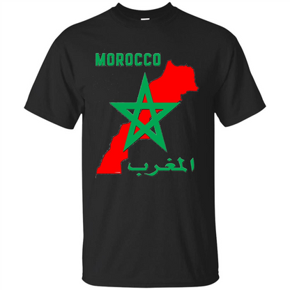 Morocco Moroccan T-shirt Black