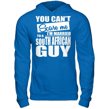 You Can't Scare Me I'm Married To A South African Guy Gildan - Pullover Hoodie Royal