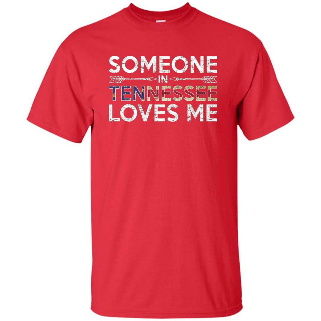 Someone in Tennessee Loves Me T-shirt Red