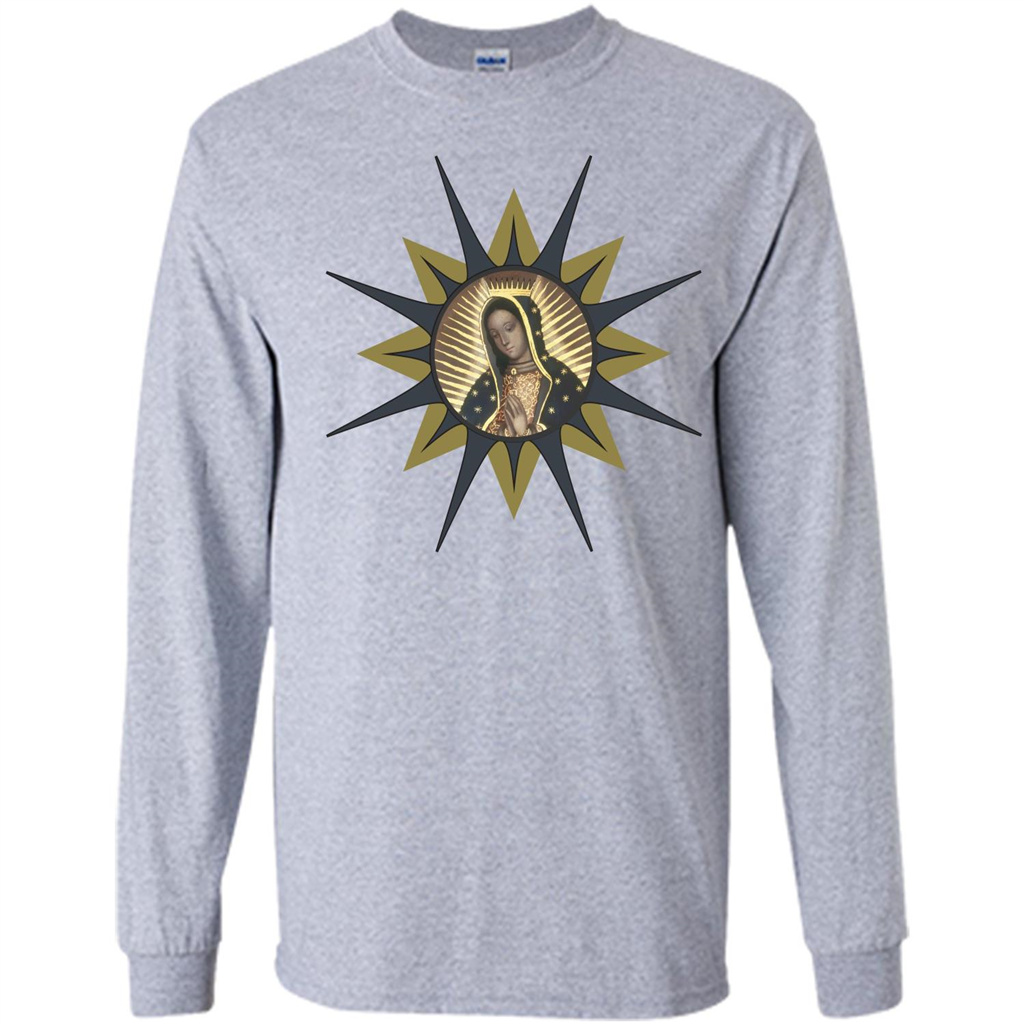Virgen de Guadalupe T-shirt Sport Grey
