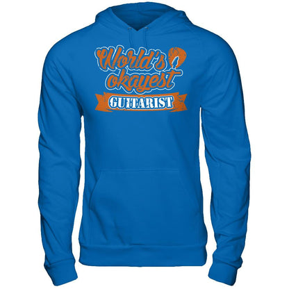 World's Okayest Guitarist Gildan - Pullover Hoodie Royal