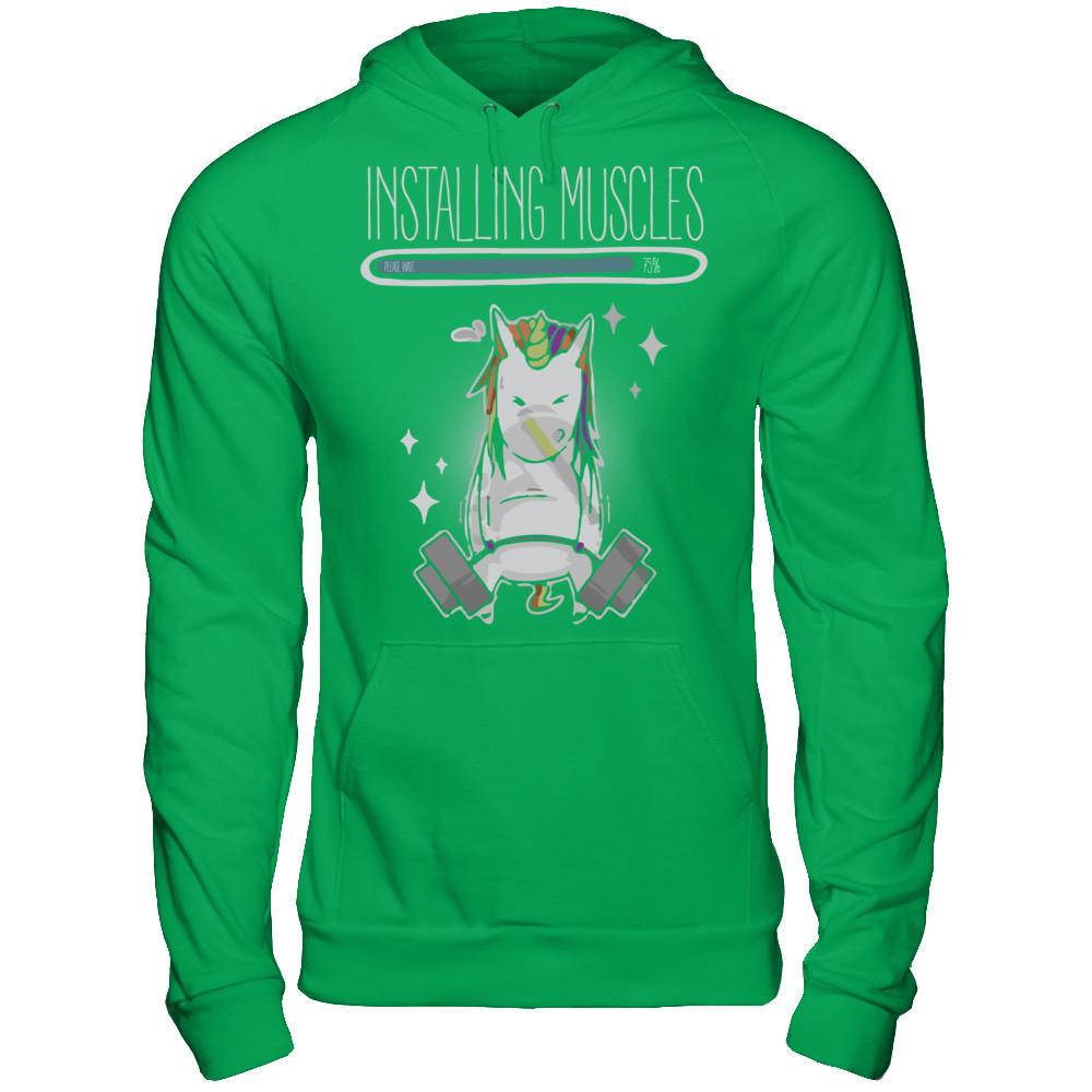 Installing Muscles, Please Wait... Gildan - Pullover Hoodie Irish Green