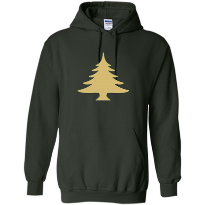 Christmas Tree T-shirt Xmas Tree T-shirt Forest Green
