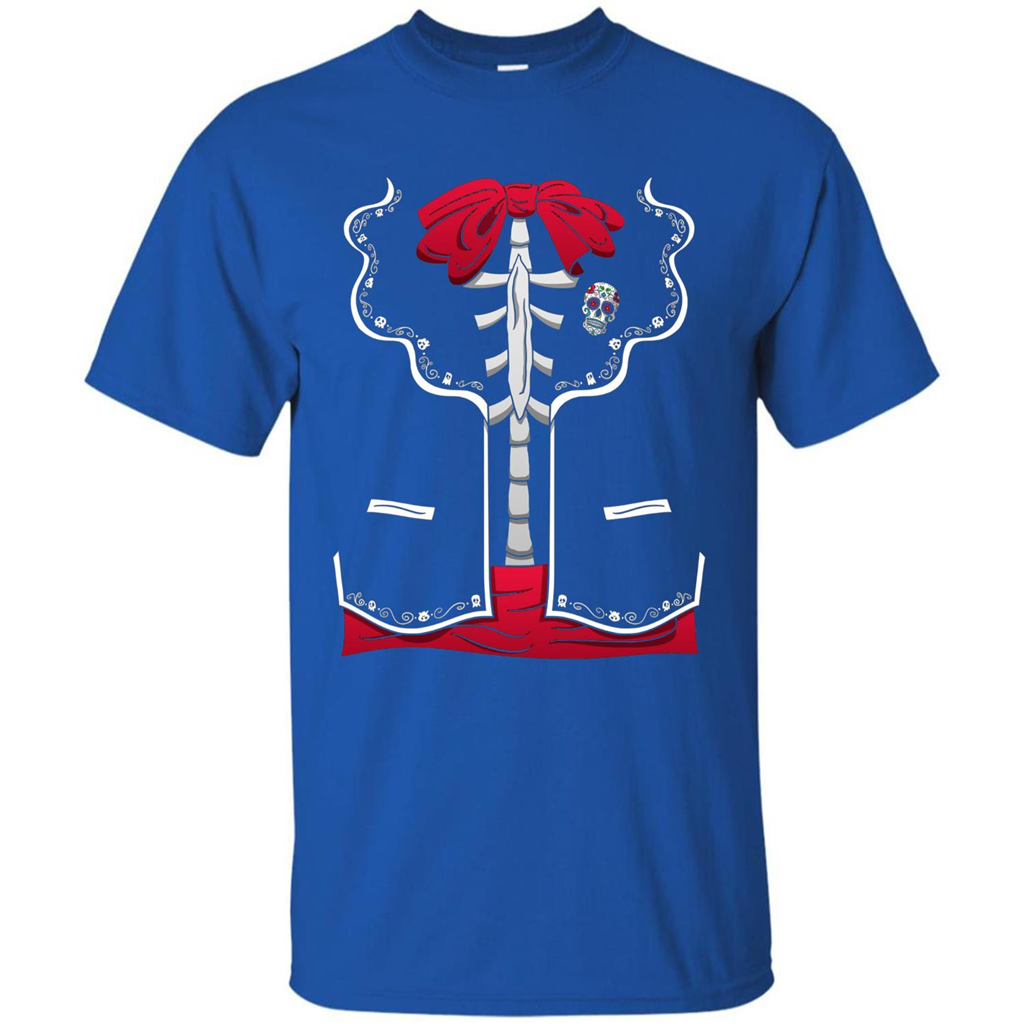Halloween Costume Dia De Los Muertos T-Shirt Day Of The Dead Royal