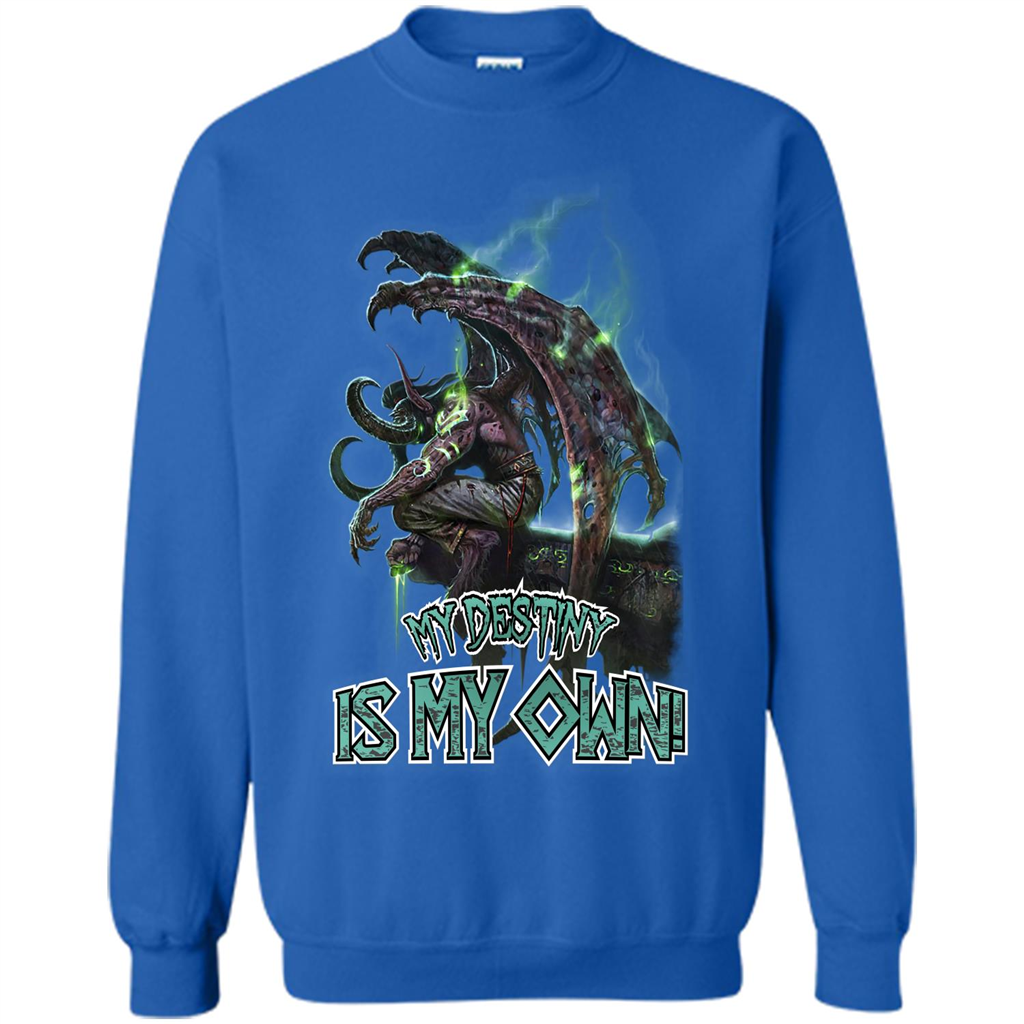 World of Warcraft T-shirt My Destiny Is My Own T-shirt Royal