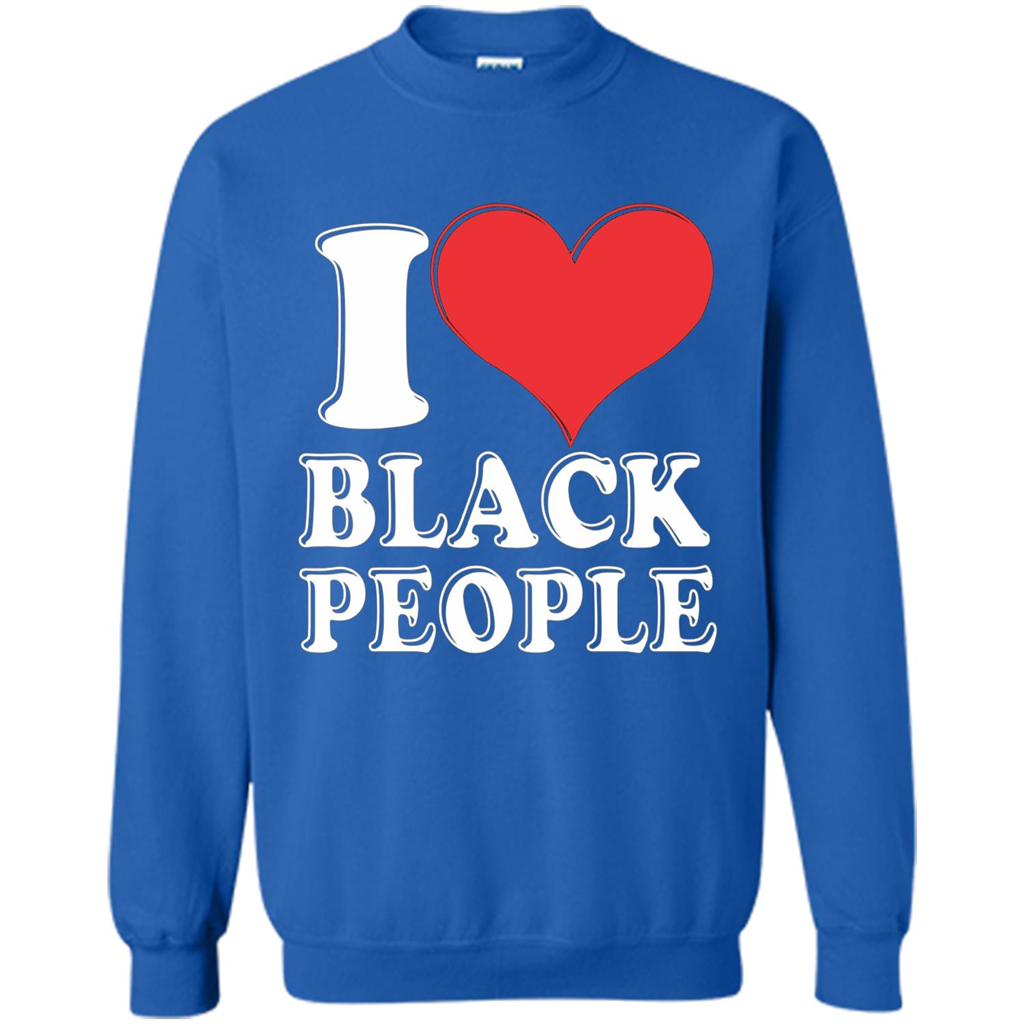 I love black People T-shirt Black is Beautiful Black Pride Royal