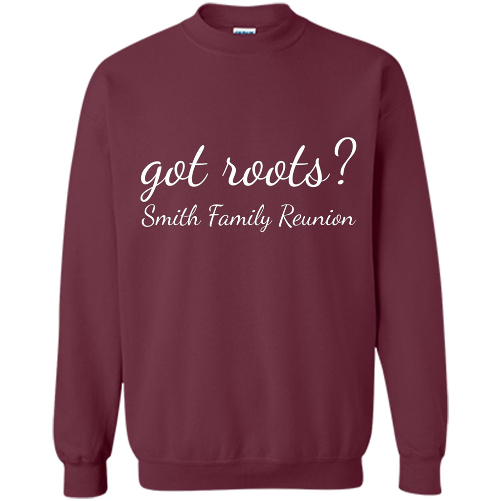Smith Family Reunion Got Roots T-shirt Maroon