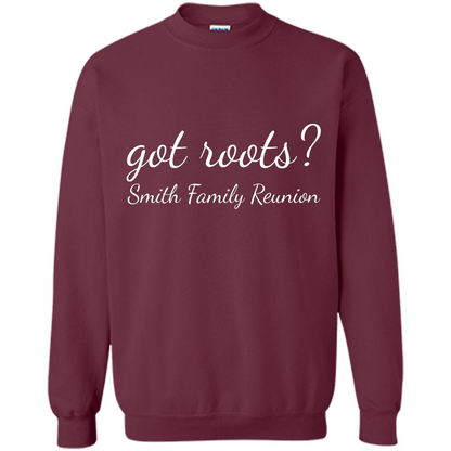 Smith Family Reunion Got Roots T-shirt Maroon