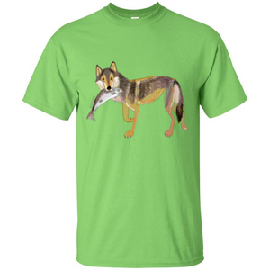 Sea Wolf T-shirt Fish and Wolf