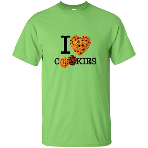 I Love (Heart) Cookies T-shirt