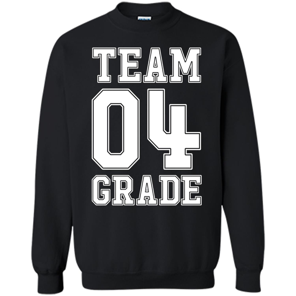 Team Fourth Grade T-shirt Team 4th Grade Back To School T-Shirt Black