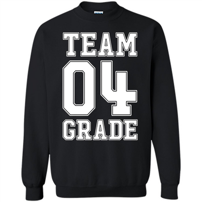 Team Fourth Grade T-shirt Team 4th Grade Back To School T-Shirt Black