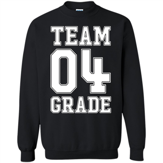 Team Fourth Grade T-shirt Team 4th Grade Back To School T-Shirt Black