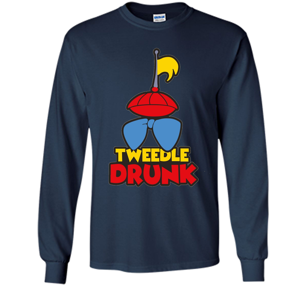 Drunk T-shirt Tweedle Drunk T-Shirt