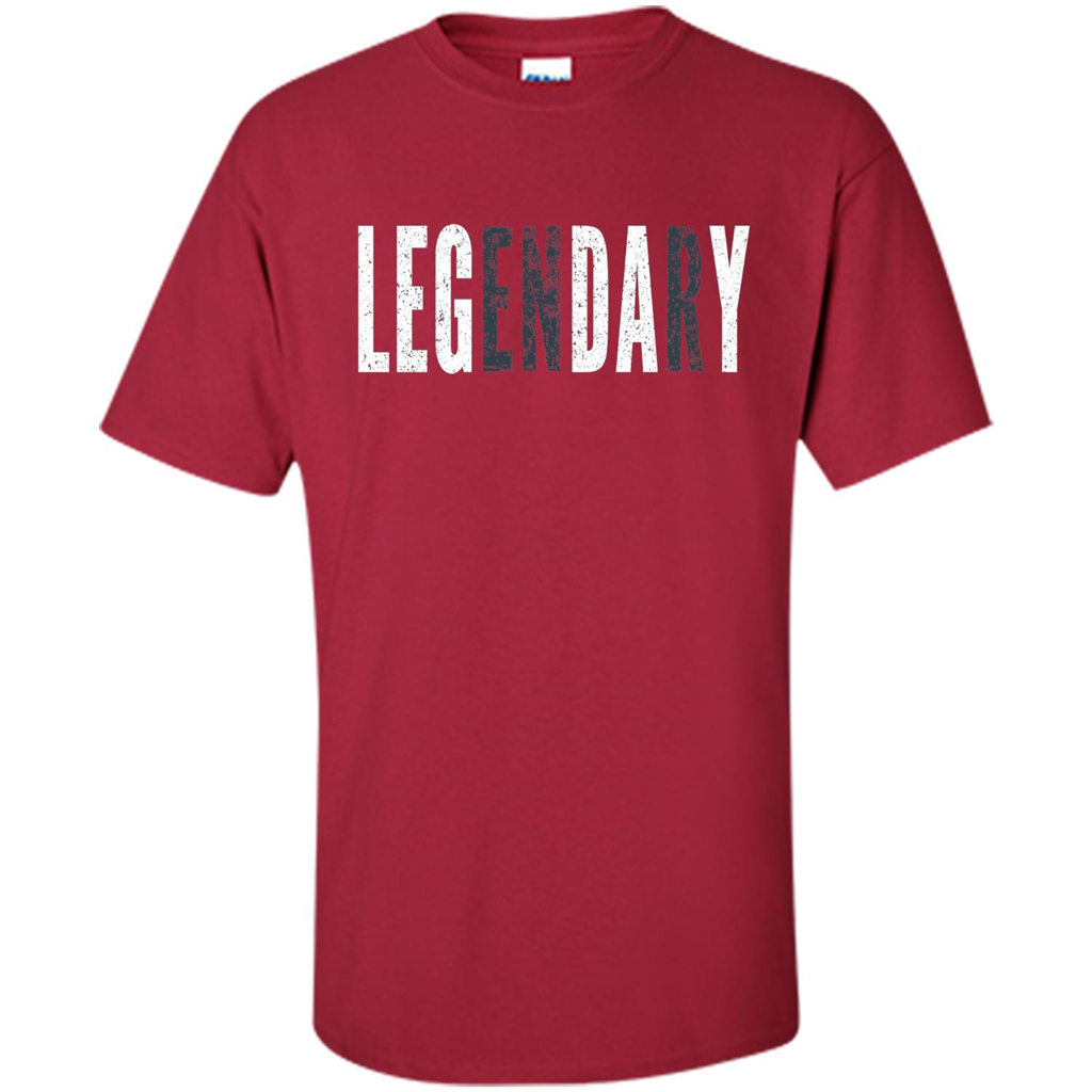 LEGENDARY Leg Day T-shirt - Leg Day At The Gym Cardinal