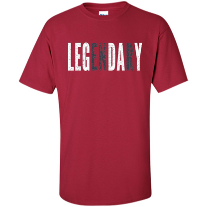 LEGENDARY Leg Day T-shirt - Leg Day At The Gym Cardinal