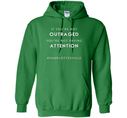 Charlottesville Outraged Shirt cool shirt Irish Green