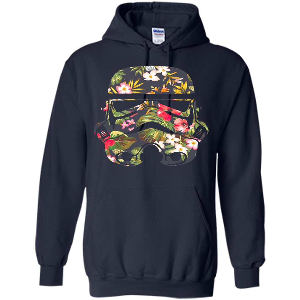 Tropical Stormtrooper Graphic T-Shirt Navy