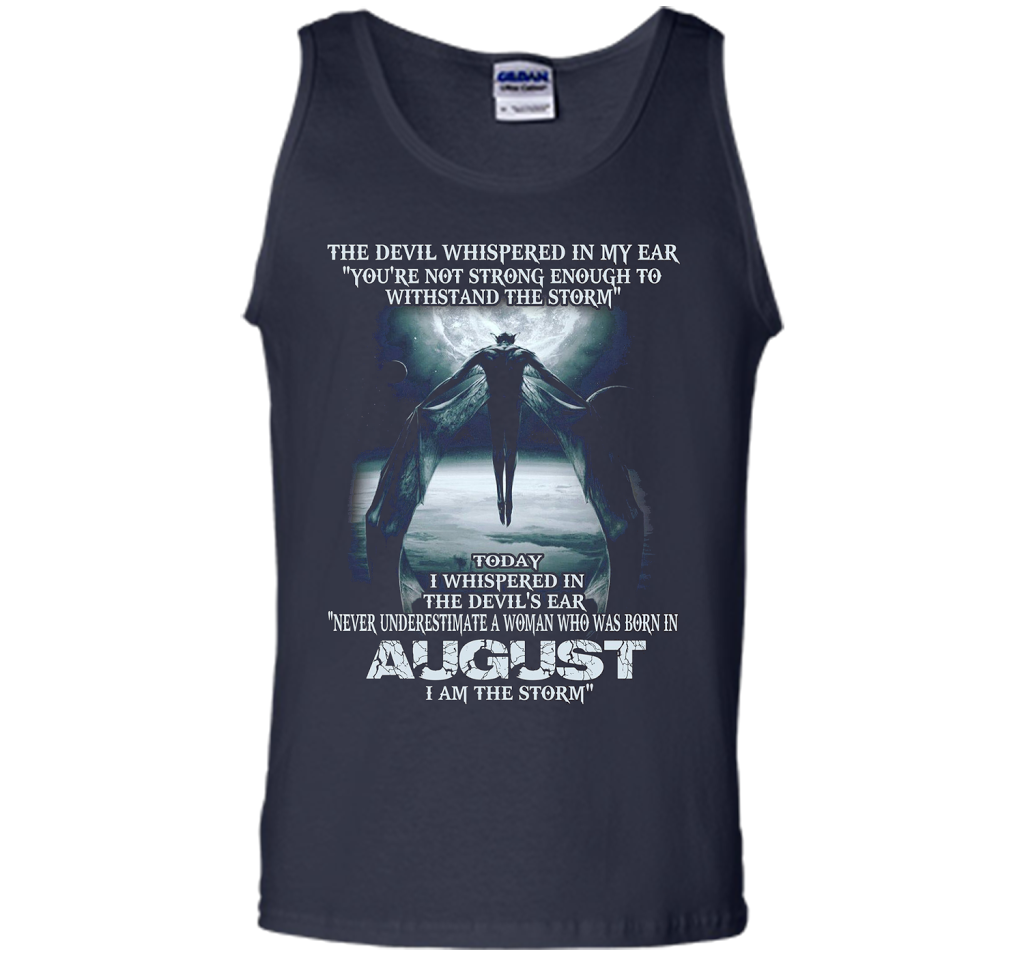 The Devil Born In August The Storm T-shirt Navy