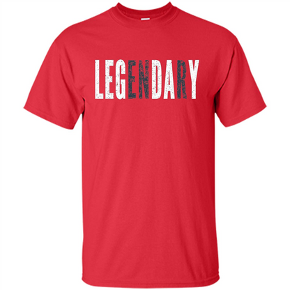 LEGENDARY Leg Day T-shirt - Leg Day At The Gym Red