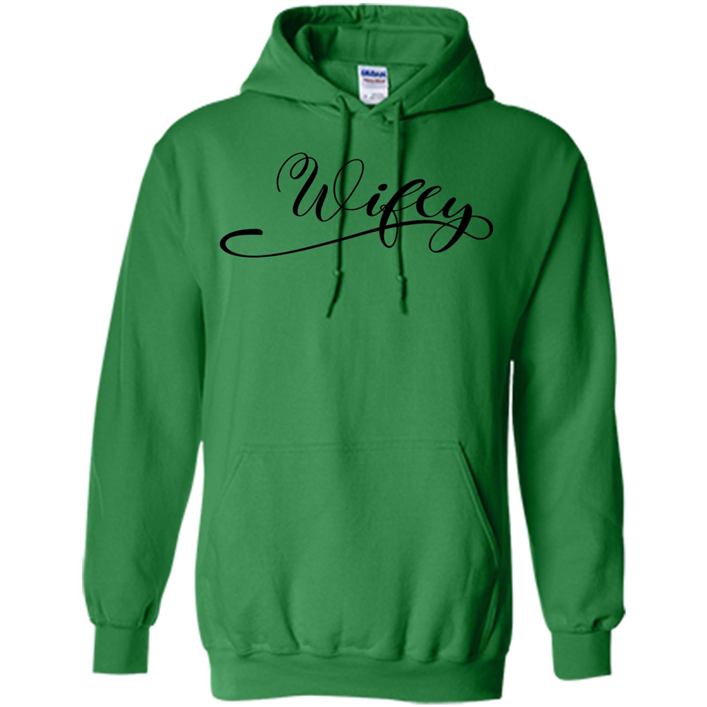 Family T-Shirt Wifey Irish Green