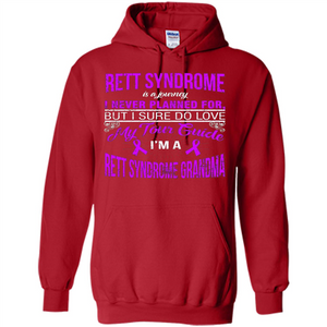 I Love My Tour Guide I'm A Rett Syndrome Grandma T-shirt