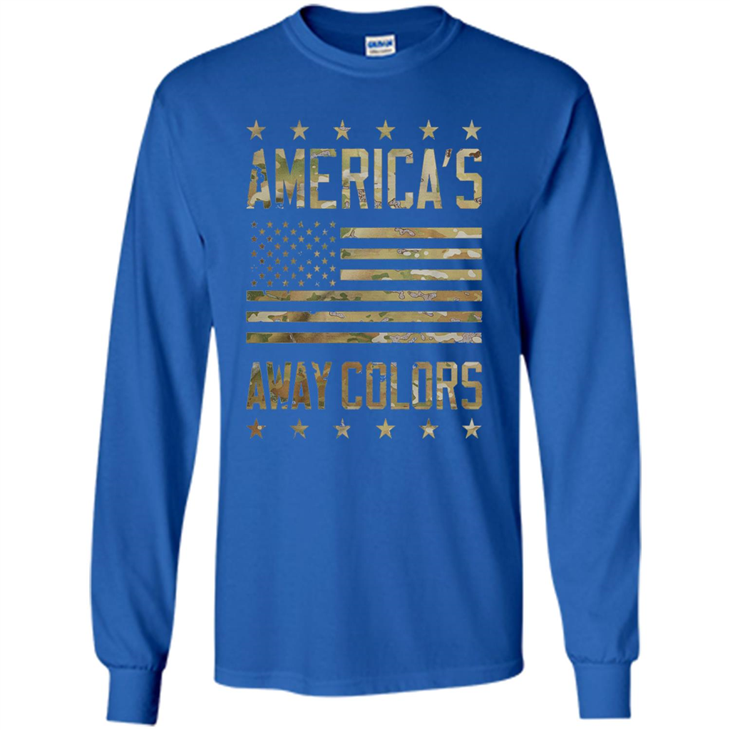 America's Away Colors T-shirt Royal