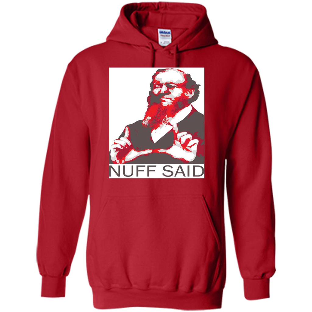 True Fan T-shirt Nuff Said Red