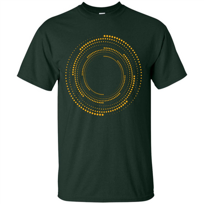 Dots in Motion T-shirt Forest Green