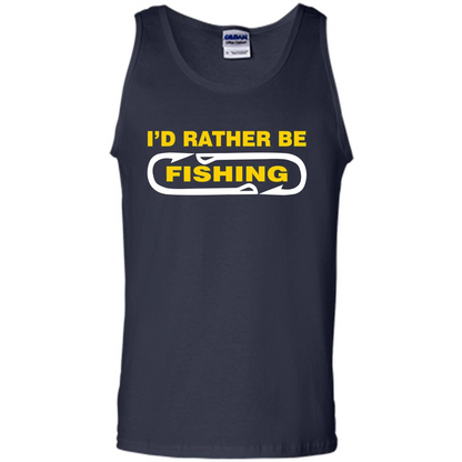 I'd Rather Be Love Fishing T-shirt Navy