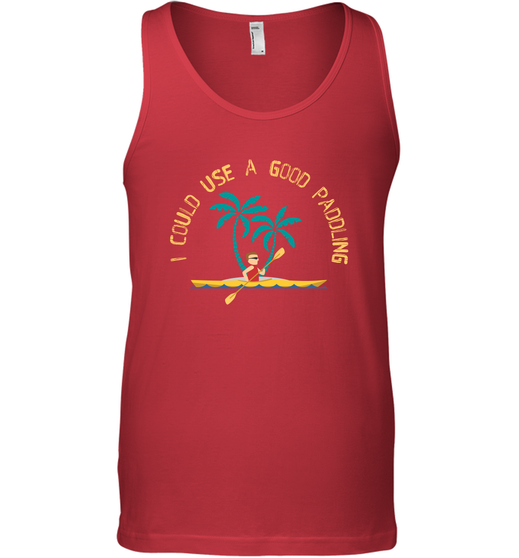 I Could Use A Good Paddling Paddle Shirt Tank Top Tank Top Red