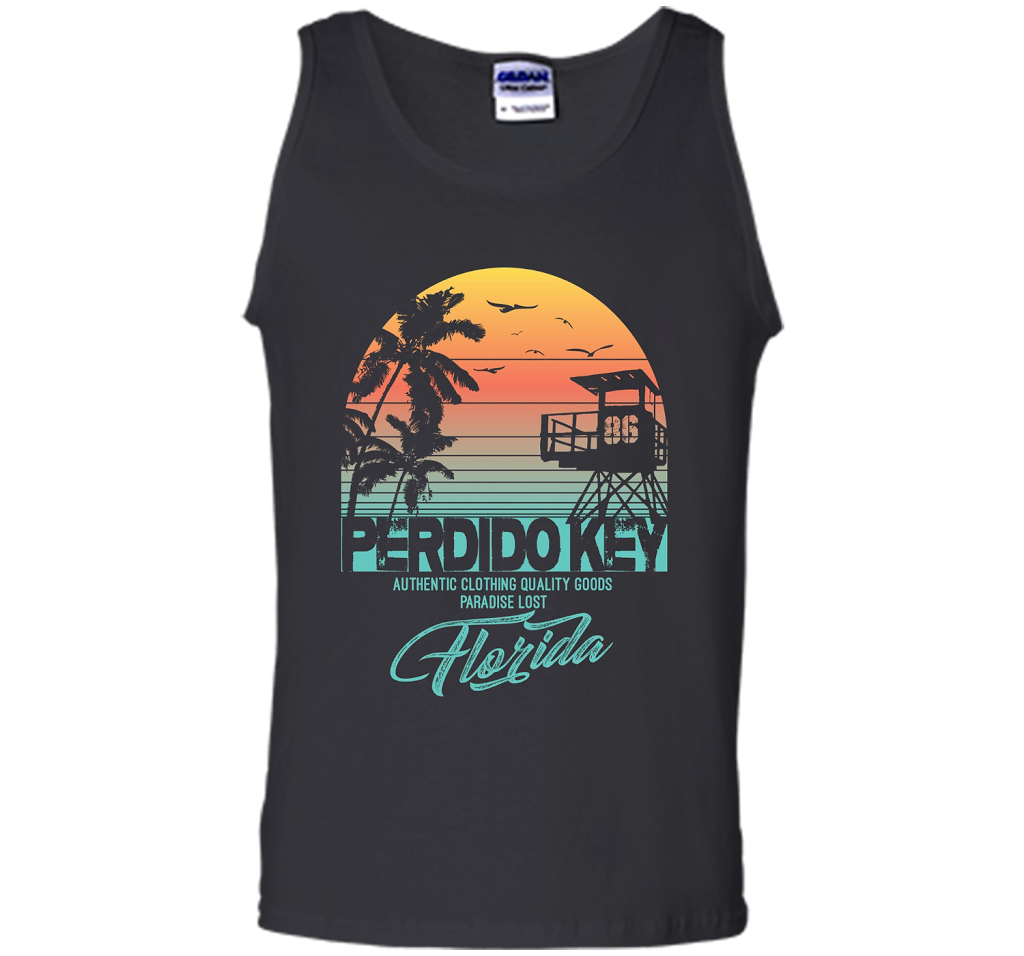 Perdido Key Florida Beach T-shirt Black
