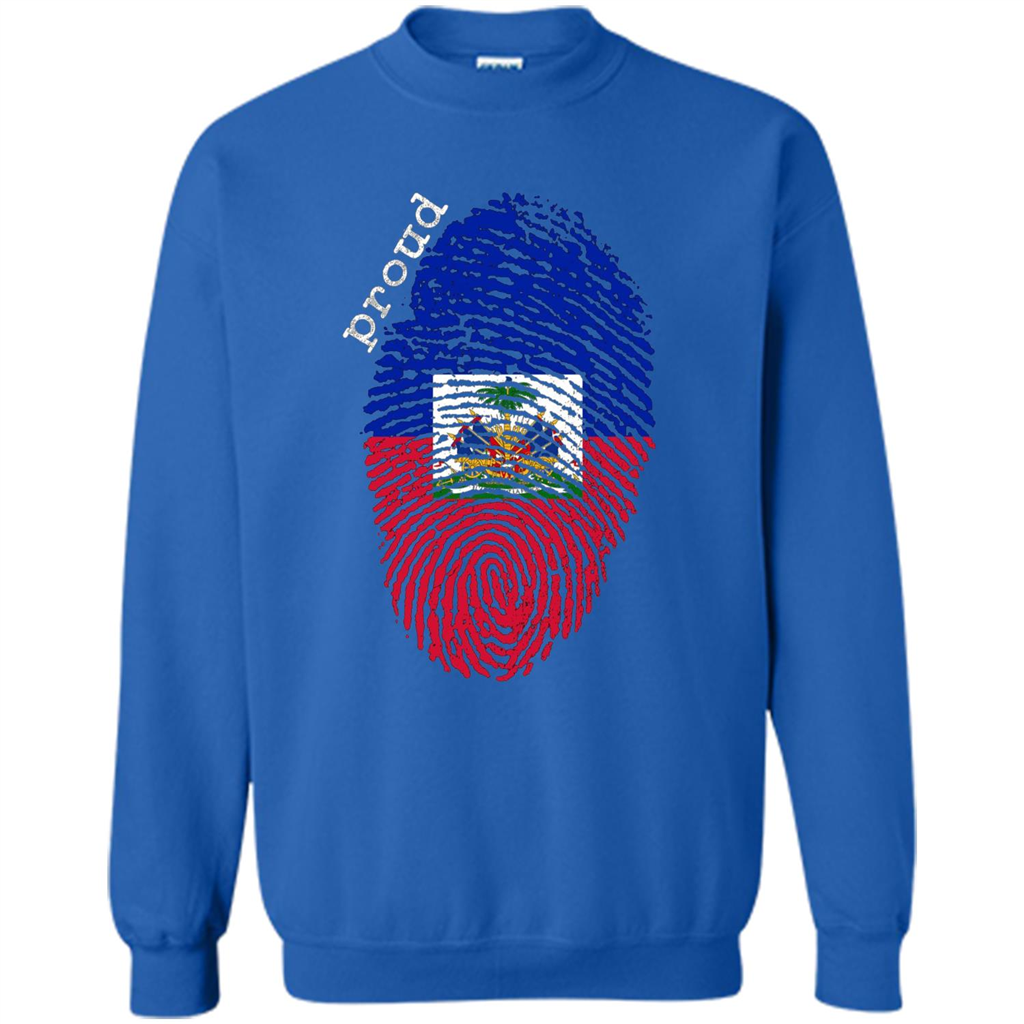 Haiti shirt - Haiti National Flag T-shirt Royal