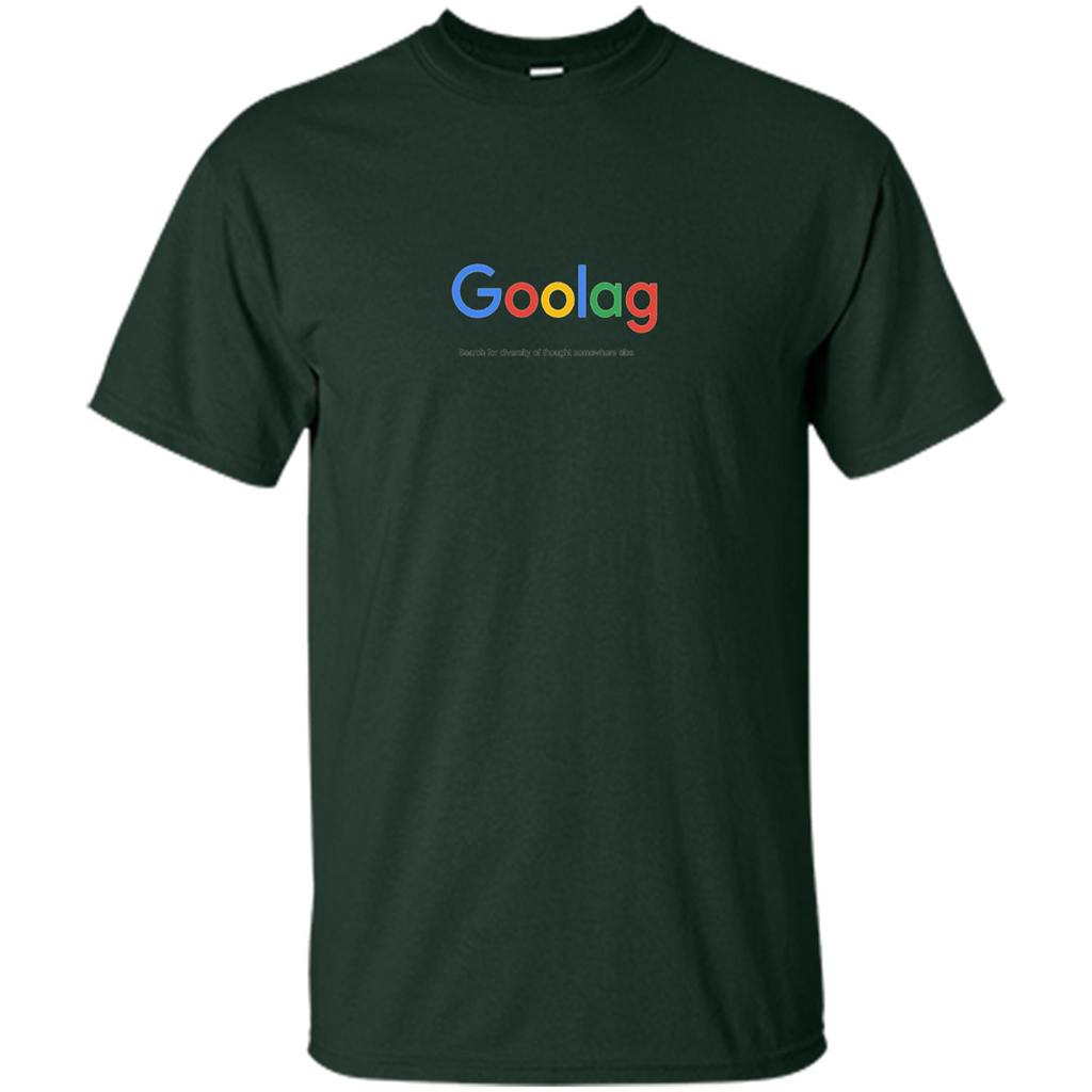 Goolag Search Somewhere Else T-shirt Forest Green