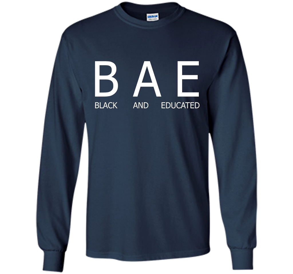 Bae Black And Educated T-shirt Navy