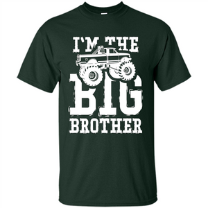 I'm The Big Brother Monster Truck T-shirt