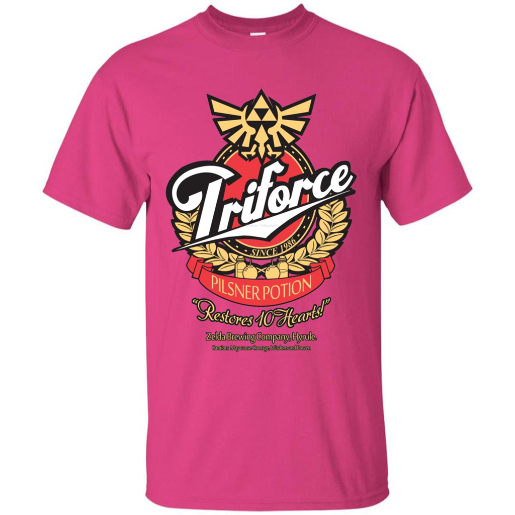 Special Potion Triforce Pilsner Potion T-shirt Heliconia
