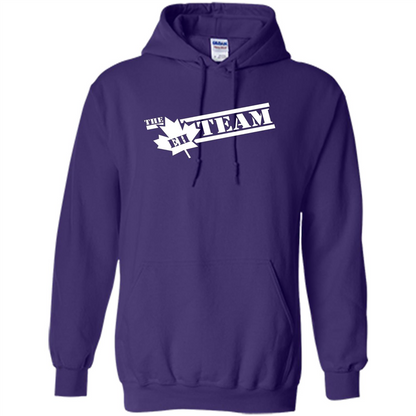 Funny The EH Team Canada T-shirt Purple