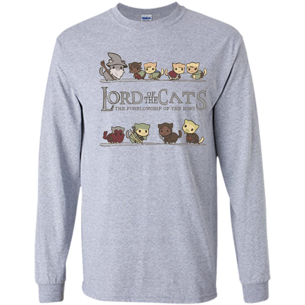 Lord Of Cats Funny T-shirt For Cat Lovers T-shirt
