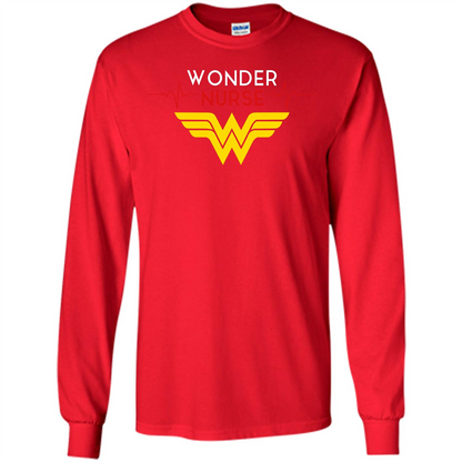 Nurse Lover. Wonder Nurse T-shirt Red