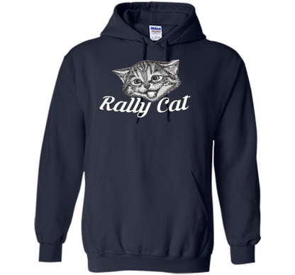 Cat Lover T-shirt Saint Louis Rally Cat T-shirt Navy