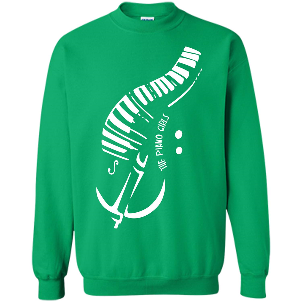 Pianist T-shirt The Piano Girls T-shirt Irish Green