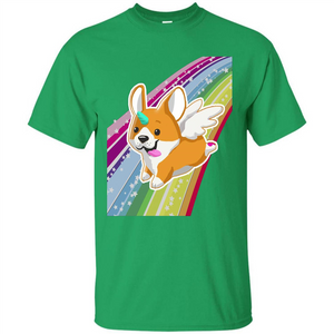 Rainbow Unicorg Corgi Lover T-shirt